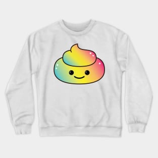 Cute Poop Smiley Crewneck Sweatshirt